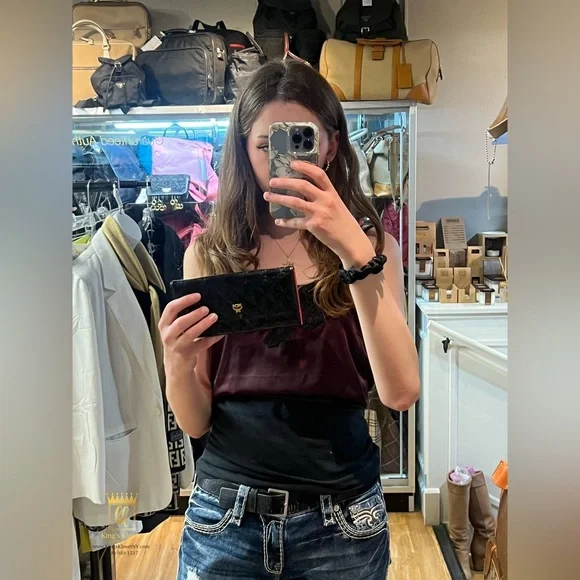 MCM Quilted Patent Leather Wallet - Picture 14 of 14